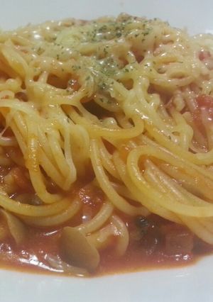 トマトチーズパスタ♡-レシピのメイン写真