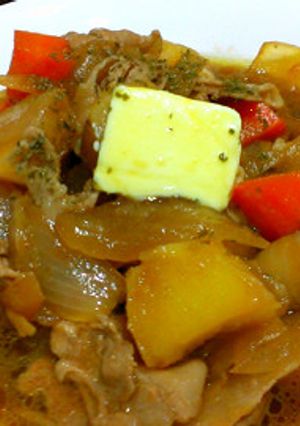 豚こま肉DE洋風肉じゃが～バター醤油味～-レシピのメイン写真