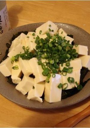 １分で完成！手抜き豆腐丼-レシピのメイン写真