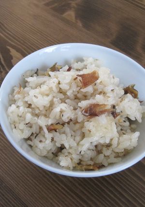 簡単すぎる（＾ｖ＾）みりん干し炊込みご飯-レシピのメイン写真