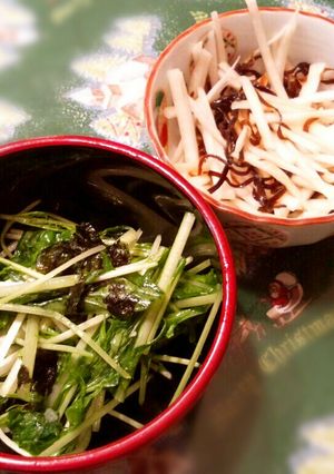 【ちょいと一品】水菜のナムル-レシピのメイン写真