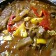 夏っぽく、なすカレー♪(ノンオイル)