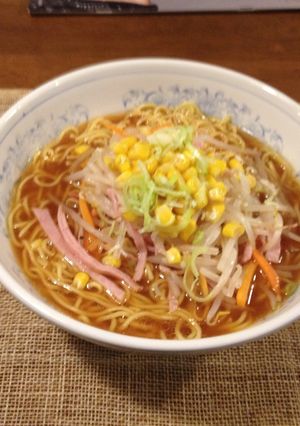 野菜たっぷり簡単中華そば-レシピのメイン写真