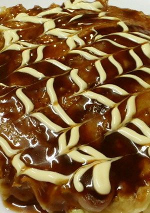 焼きそば麺入りもちもちお好み焼き♪-レシピのメイン写真