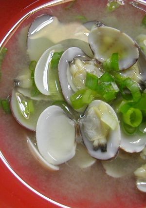 あさりの味噌汁:レオン亭-レシピのメイン写真