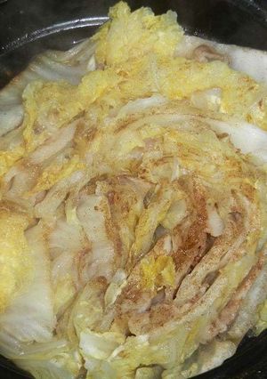 白菜と豚バラ肉のミルフィーユ・タジン蒸し-レシピのメイン写真