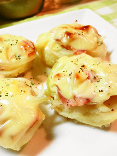 とろ~り*ポテトとベーコンのチーズ焼き*-レシピのメイン写真