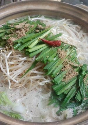 我が家の◆もつ鍋◆塩味-レシピのメイン写真