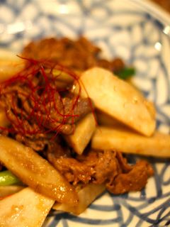 牛肉と里芋の炒め物-レシピのメイン写真