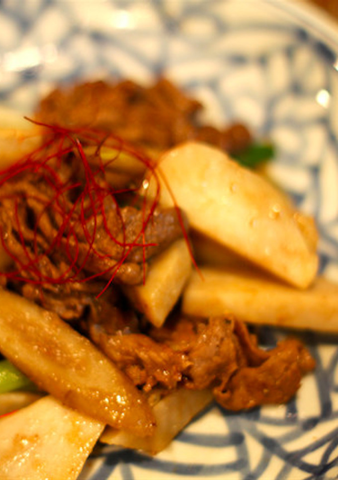 牛肉と里芋の炒め物-レシピのメイン写真