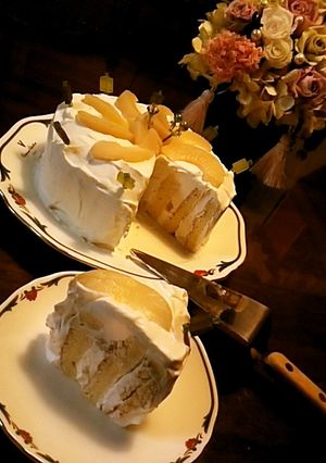 ◆簡単♡豪華にみえるホールケーキ ◆-レシピのメイン写真