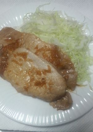 豚肉の生姜無い焼き-レシピのメイン写真