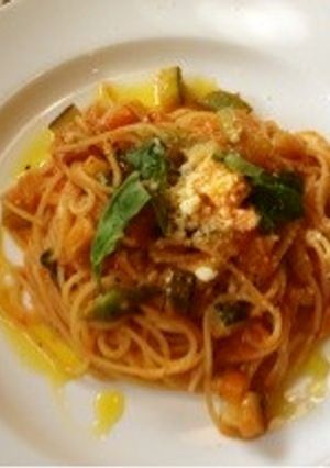 色々野菜のトマトパスタ-レシピのメイン写真