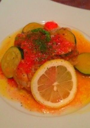 鶏もも肉とズッキーニの軽いトマト煮込み♪-レシピのメイン写真