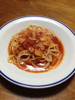 トマトのスープパスタ-レシピのメイン写真