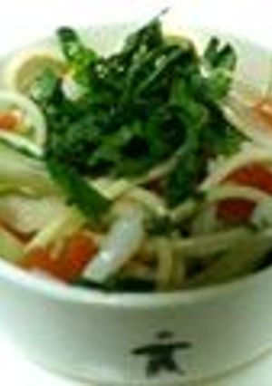 冷たいイカそうめんＳＰＡ！-レシピのメイン写真