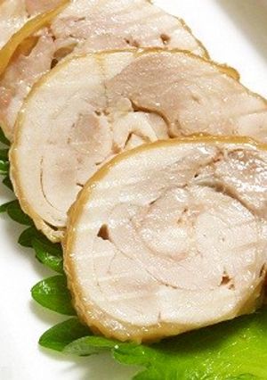 ロールチキン♪レンジで簡単-レシピのメイン写真