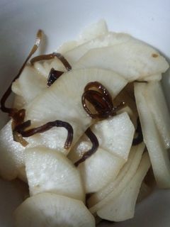 大根と昆布の和え物-レシピのメイン写真