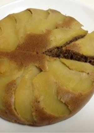 HMで♪リンゴの炊飯器ケーキ♡-レシピのメイン写真