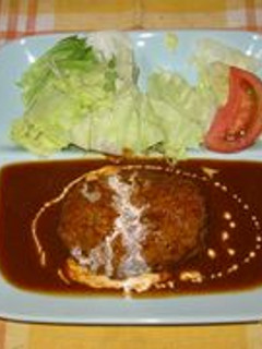 煮込みハンバーグ-レシピのメイン写真