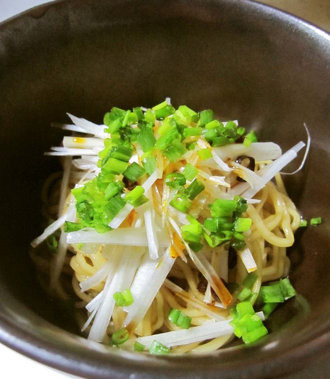 即席・油そば(汁なしラーメン)-レシピのメイン写真