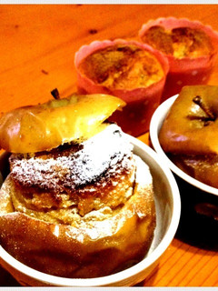 HMde簡単*焼きリンゴケーキ*-レシピのメイン写真
