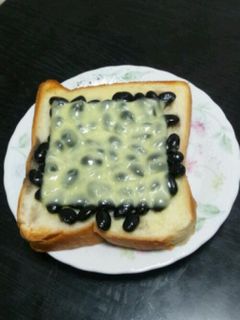 黒豆トースト-レシピのメイン写真