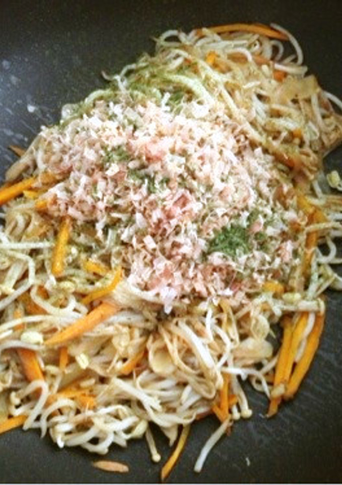 糖質オフ！もやしとえのきde焼きそば-レシピのメイン写真