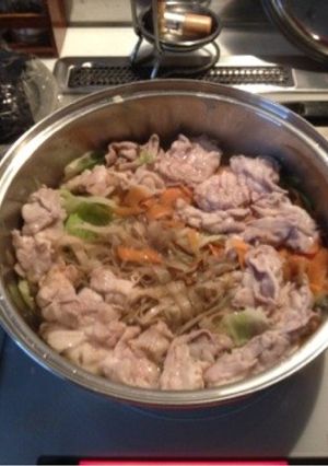簡単‼豚肉ときゃべつのうま煮-レシピのメイン写真