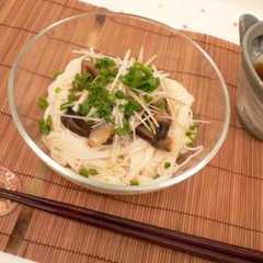 รูปของ なすのマリネで♪茄子そうめん