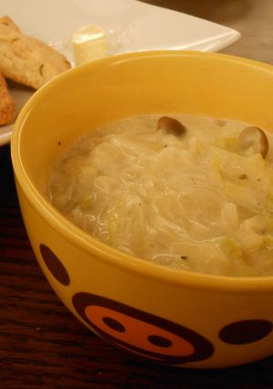 簡単★白菜ときのこのクリームスープ-レシピのメイン写真