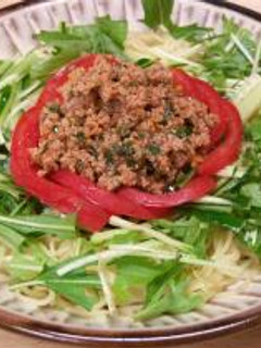 夏のメニュー 冷やしタンタン麺-レシピのメイン写真