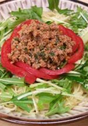 夏のメニュー　冷やしタンタン麺-レシピのメイン写真