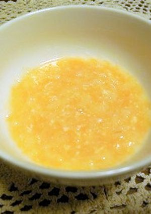 離乳食初期☆人参と豆腐のお粥-レシピのメイン写真