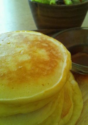 分厚い!!もっちり!!ホットケーキ!!-レシピのメイン写真