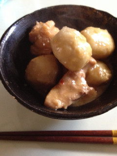 里イモと鶏肉の甘辛煮☆-レシピのメイン写真