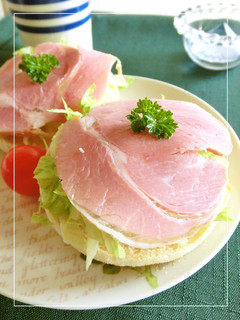 ちょっと食べやすい ハムレタストースト-レシピのメイン写真