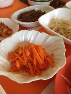 人参ナムル☆ビビンバやパーティーお弁当に-レシピのメイン写真