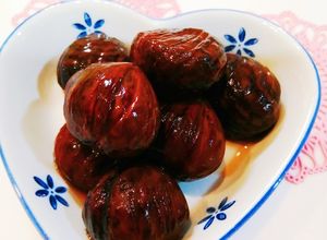 栗の渋皮煮 重曹いらず シンプル簡単に！-レシピのメイン写真