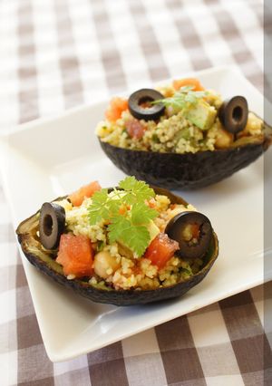 * ひよこ豆とクスクスのサラダ・タブレ♪-レシピのメイン写真