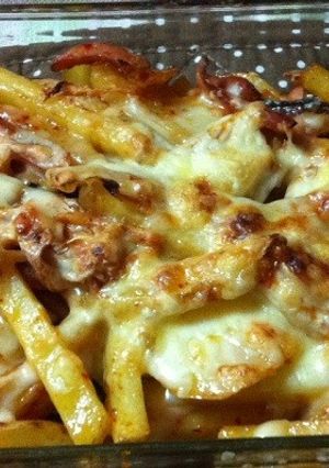 【家の食材で】ポテトとキムチのチーズ焼き-レシピのメイン写真