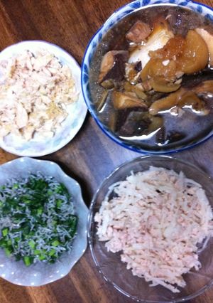 子供向け！大根の葉っぱとジャコの炒め物-レシピのメイン写真