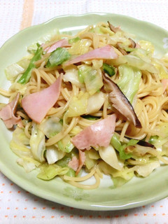 ✿たっぷりキャベツとハムの和風パスタ✿-レシピのメイン写真