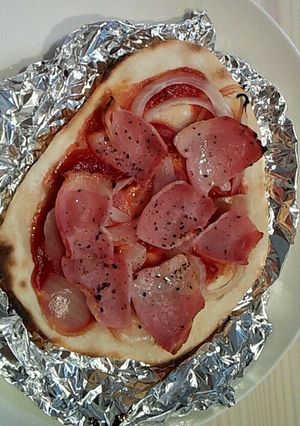 魚焼きグリルピザ-レシピのメイン写真