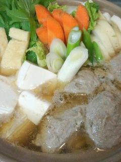 いわしつみれ鍋-レシピのメイン写真