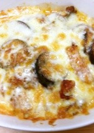 ベーコン茄子☆トマトグラタン-レシピのメイン写真