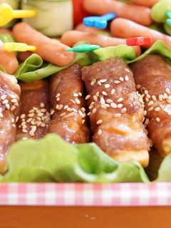 ふわふわ白はんぺんの豚肉巻き★お弁当にも-レシピのメイン写真
