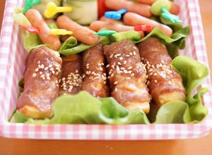 ふわふわ白はんぺんの豚肉巻き★お弁当にも-レシピのメイン写真
