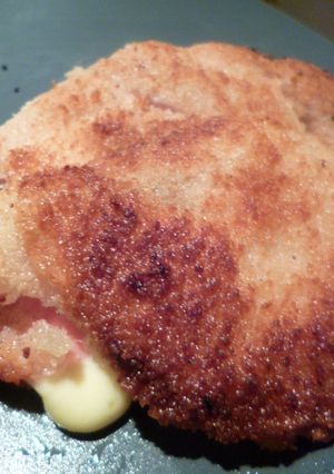 *お肉のサンド。コルドンブルー*-レシピのメイン写真
