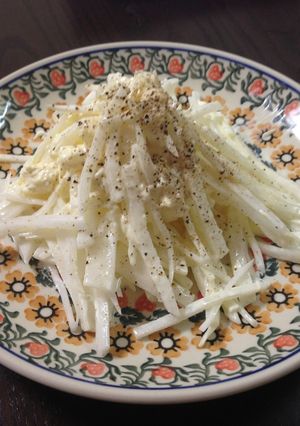 帆立と大根のチーズマヨネーズサラダ！！-レシピのメイン写真